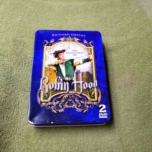 The Adventures of Robin Hood TV Series Boxed Set of 2 DVDs 20 Episodes 1950's